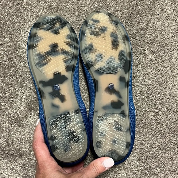 Rothy’s ocean blue flats - Picture 5 of 5